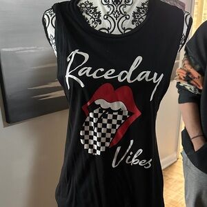 Raceday Vibes Graphic Tank Top